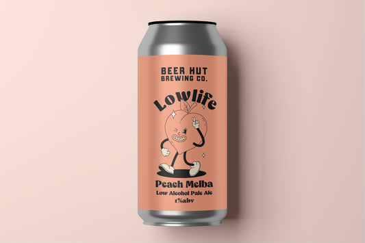 PEACH MELBA / LOW ALCOHOL PALE ALE / 1%ABV